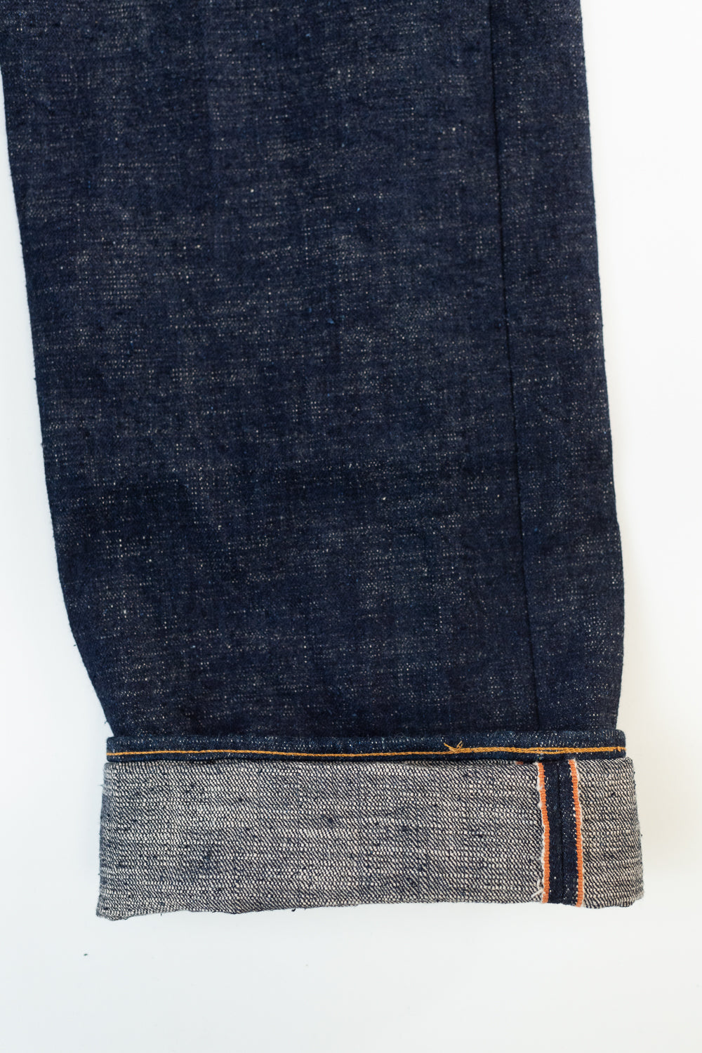 GZ-15HRJ-0510SB - 15oz Slub Yarn Heritage Fit Cinch Back Selvedge Jeans - Indigo