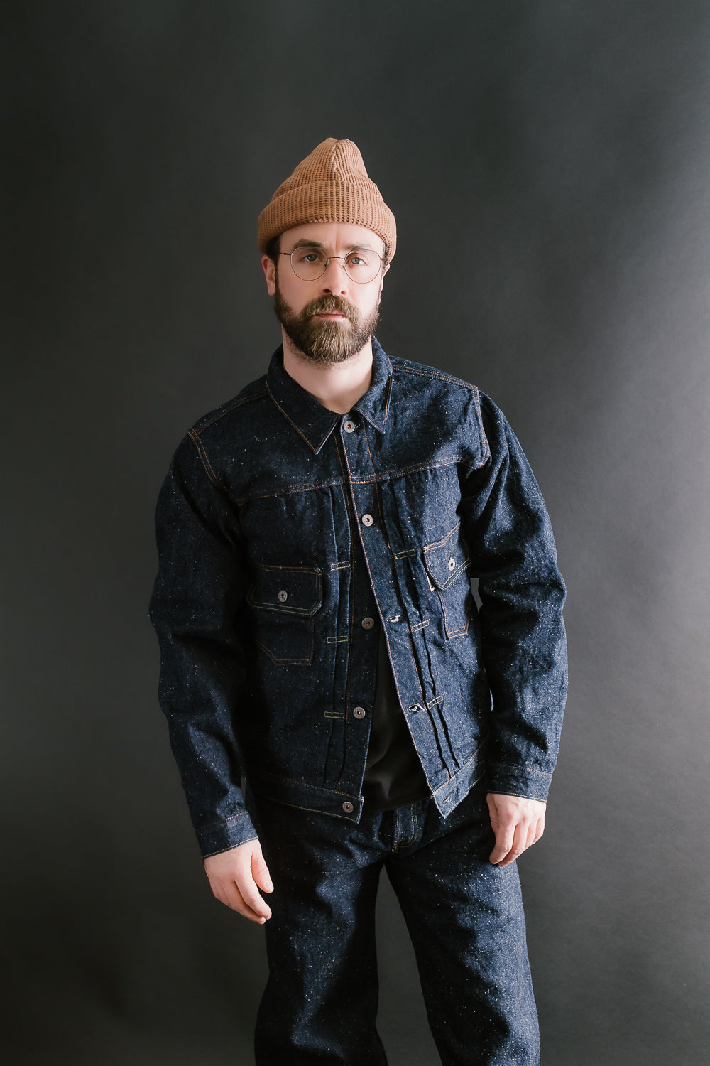 GZ-GJ2ND-0511NP - 15oz Nep Yarn Type II Jacket - Indigo