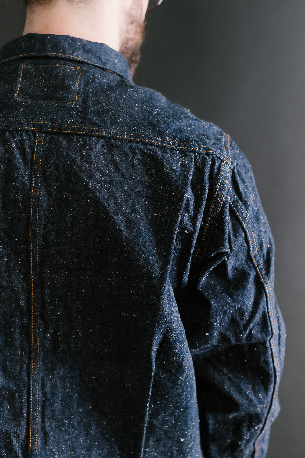 GZ-GJ2ND-0511NP - 15oz Nep Yarn Type II Jacket - Indigo