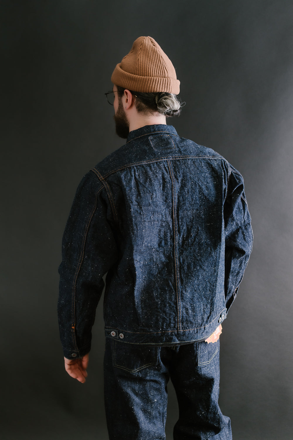 GZ-GJ2ND-0511NP - 15oz Nep Yarn Type II Jacket - Indigo