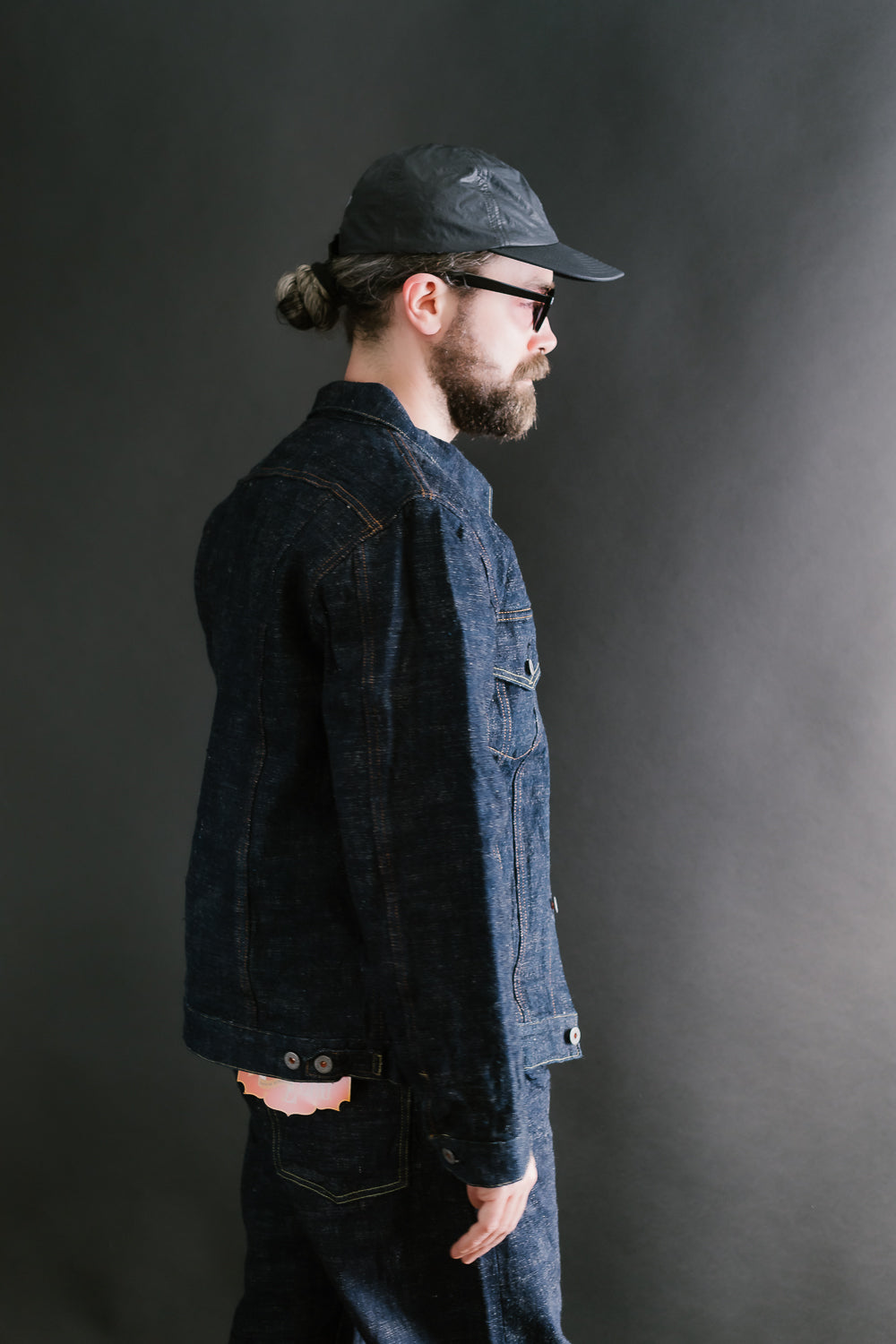 GZ-GJ3RD-0511 - 15oz Slub Yarn Type III Jacket - Indigo