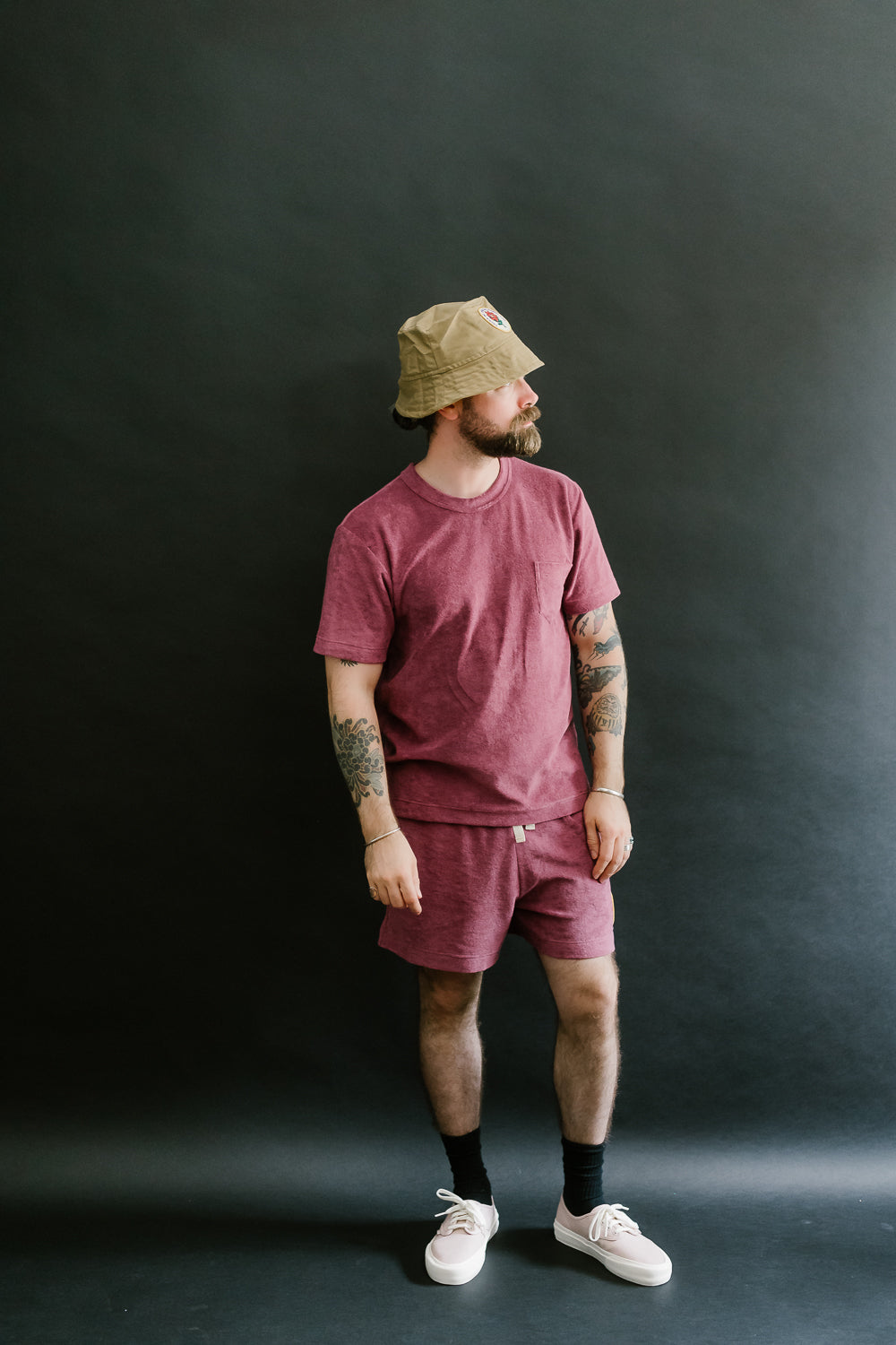 Fons Towel T-Shirt - Cherry