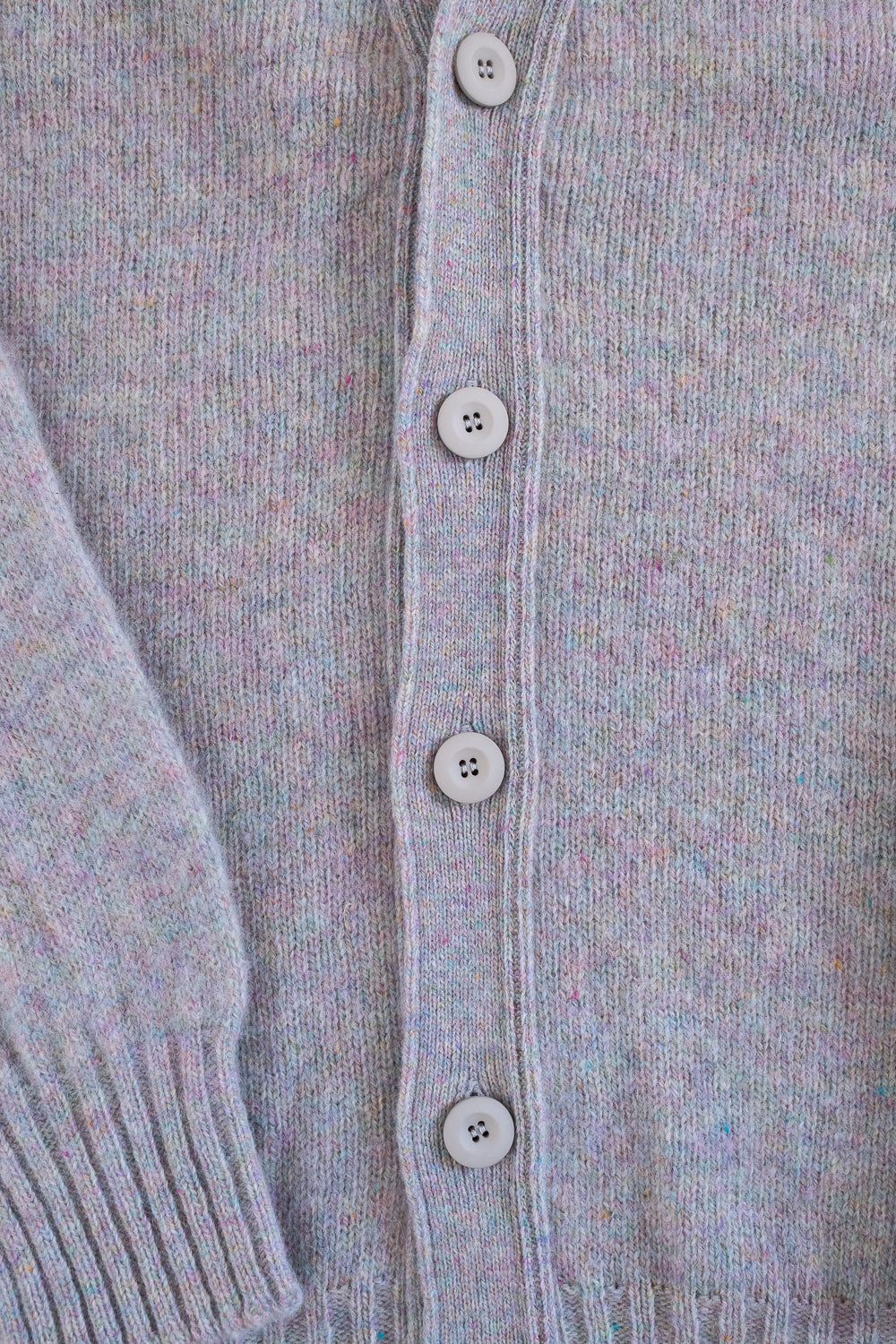 Shaggy Bear Cardigan - Galaxy