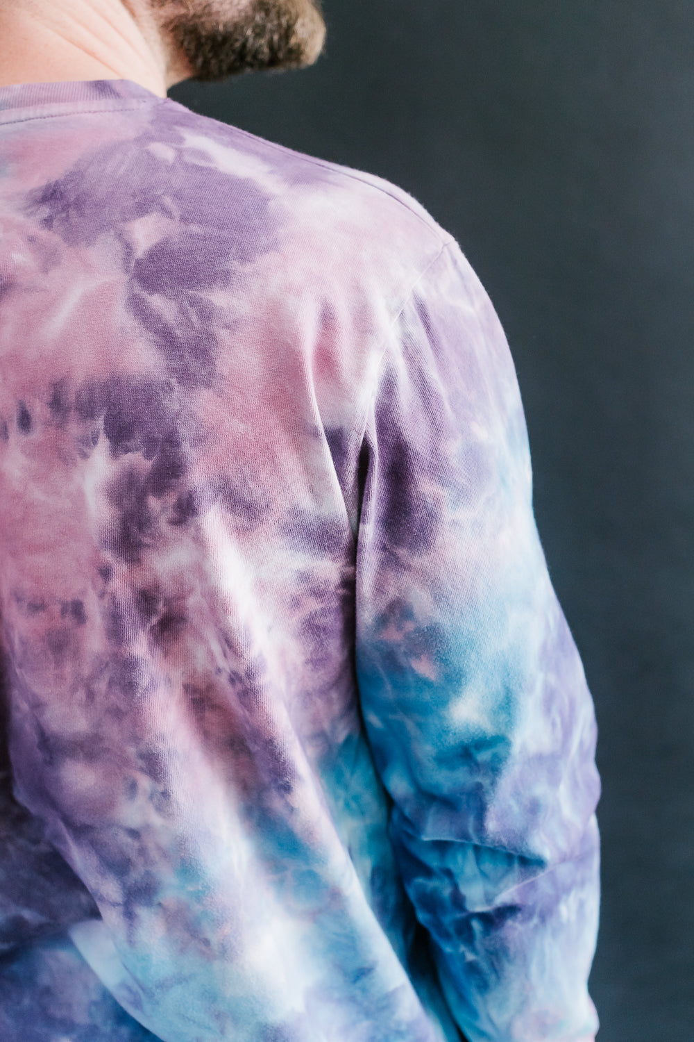 Howlin' Tie Dye T-Shirt Long Sleeve - Night Mix