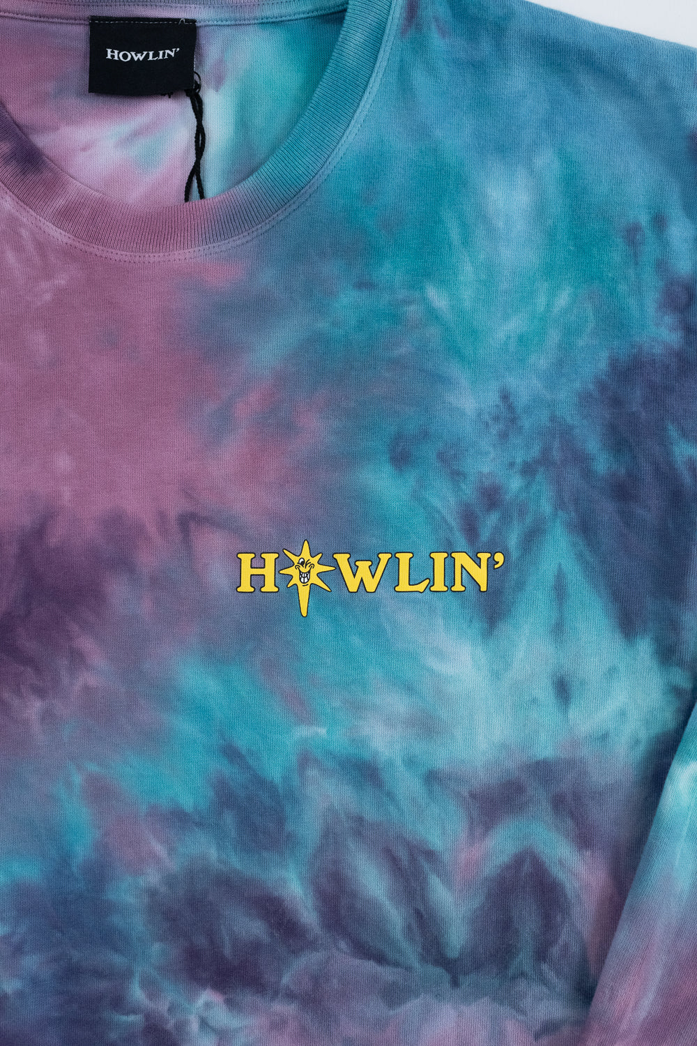 Howlin' Tie Dye T-Shirt Long Sleeve - Night Mix