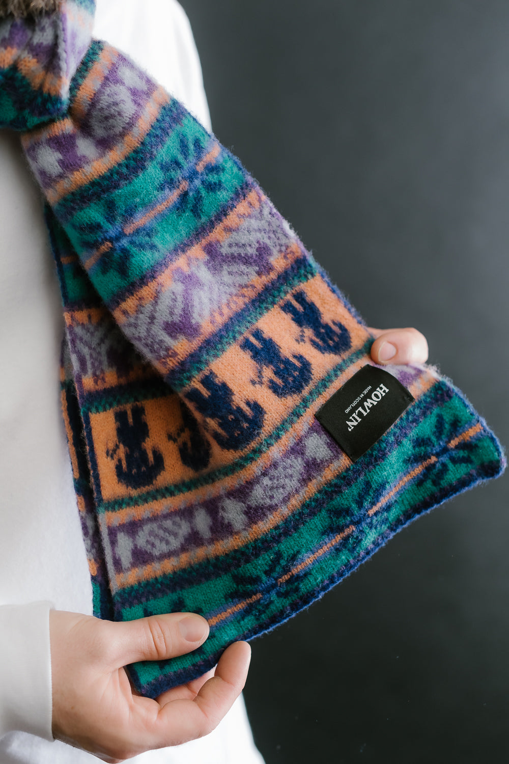 Cosmic Dogs Scarf - Solid