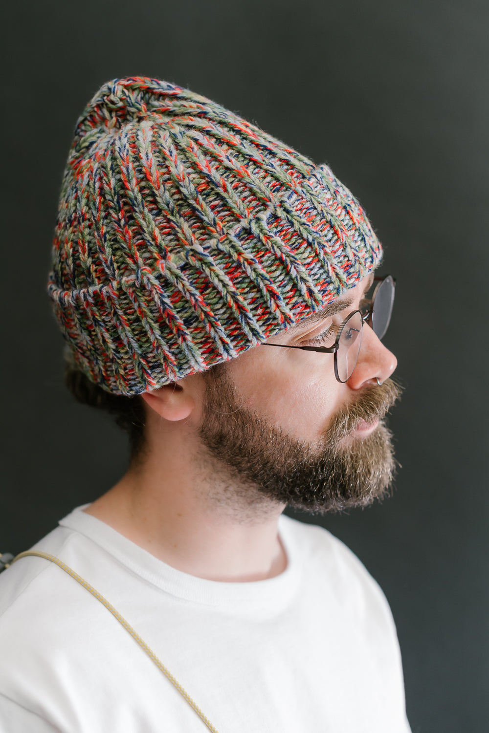 Marled Fantasies Hat - Cosmic Latte