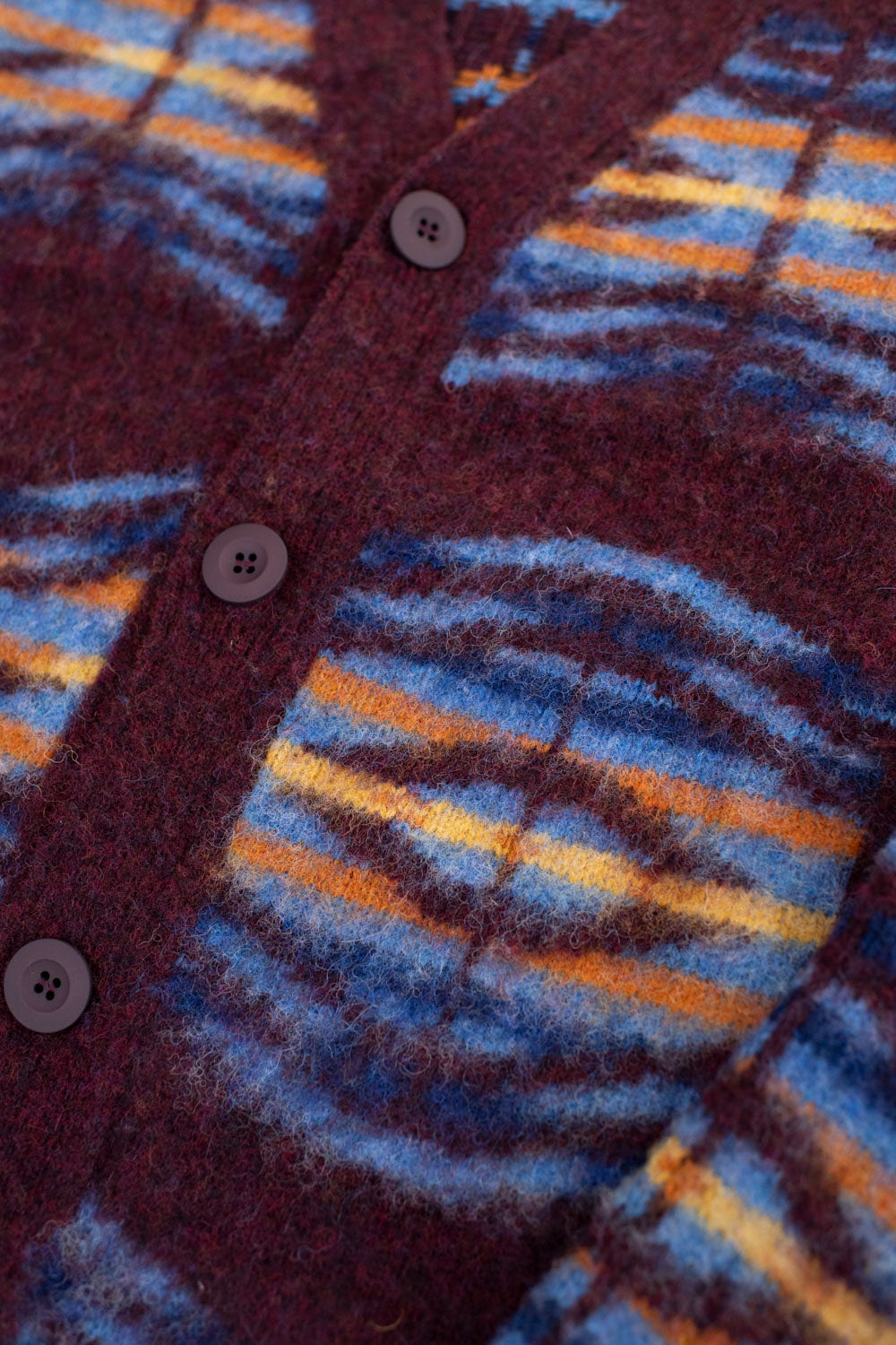 Out of this World Cardigan - Bordeaux