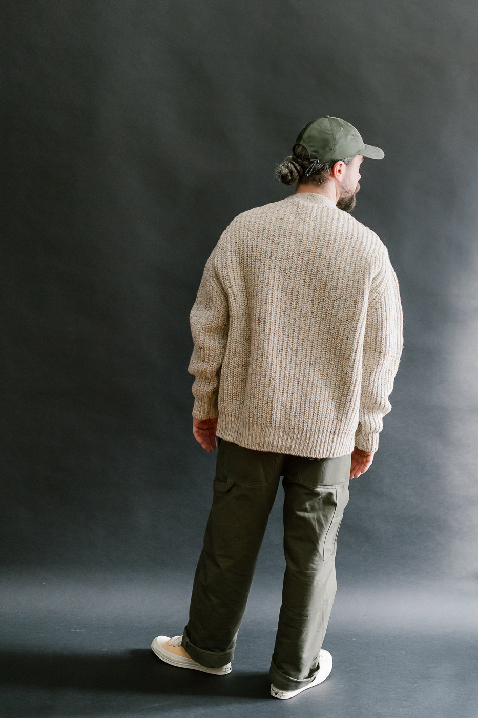 Safety Knit Cardigan - Biscuit