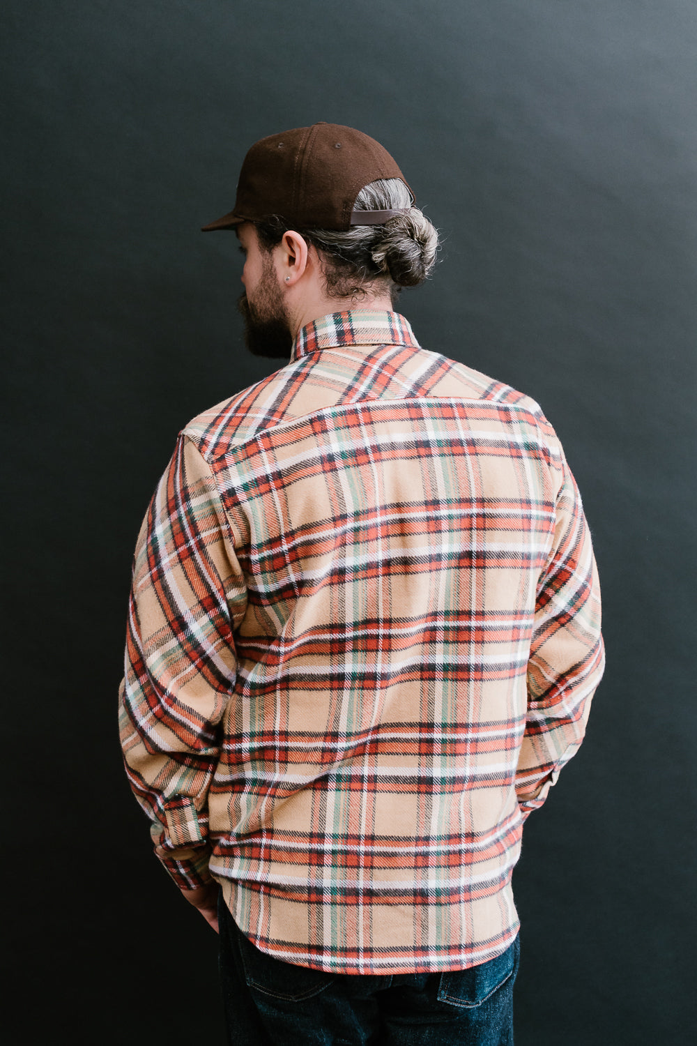 Bryson Check Flannel - Beige, Red, White, Green