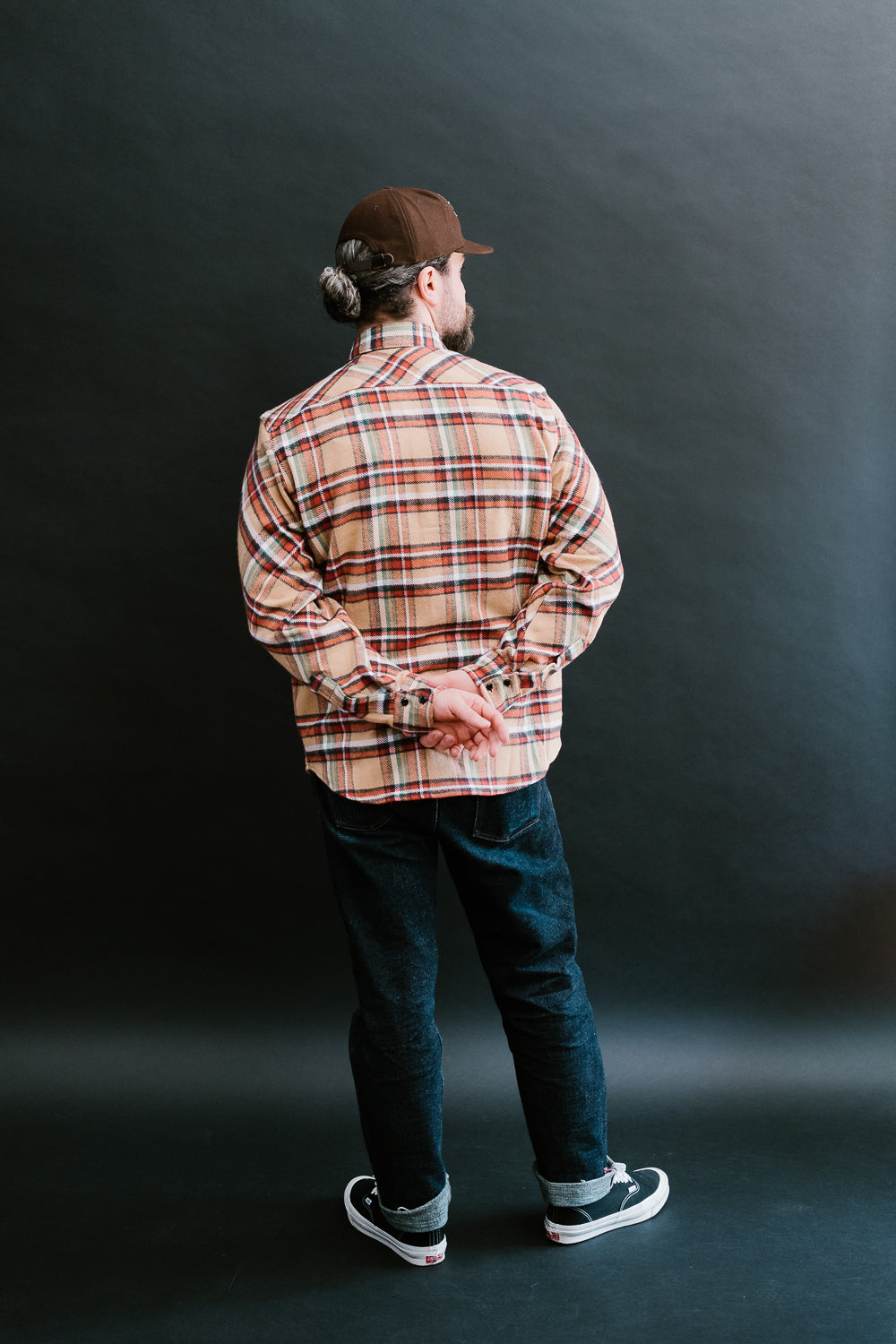 Bryson Check Flannel - Beige, Red, White, Green