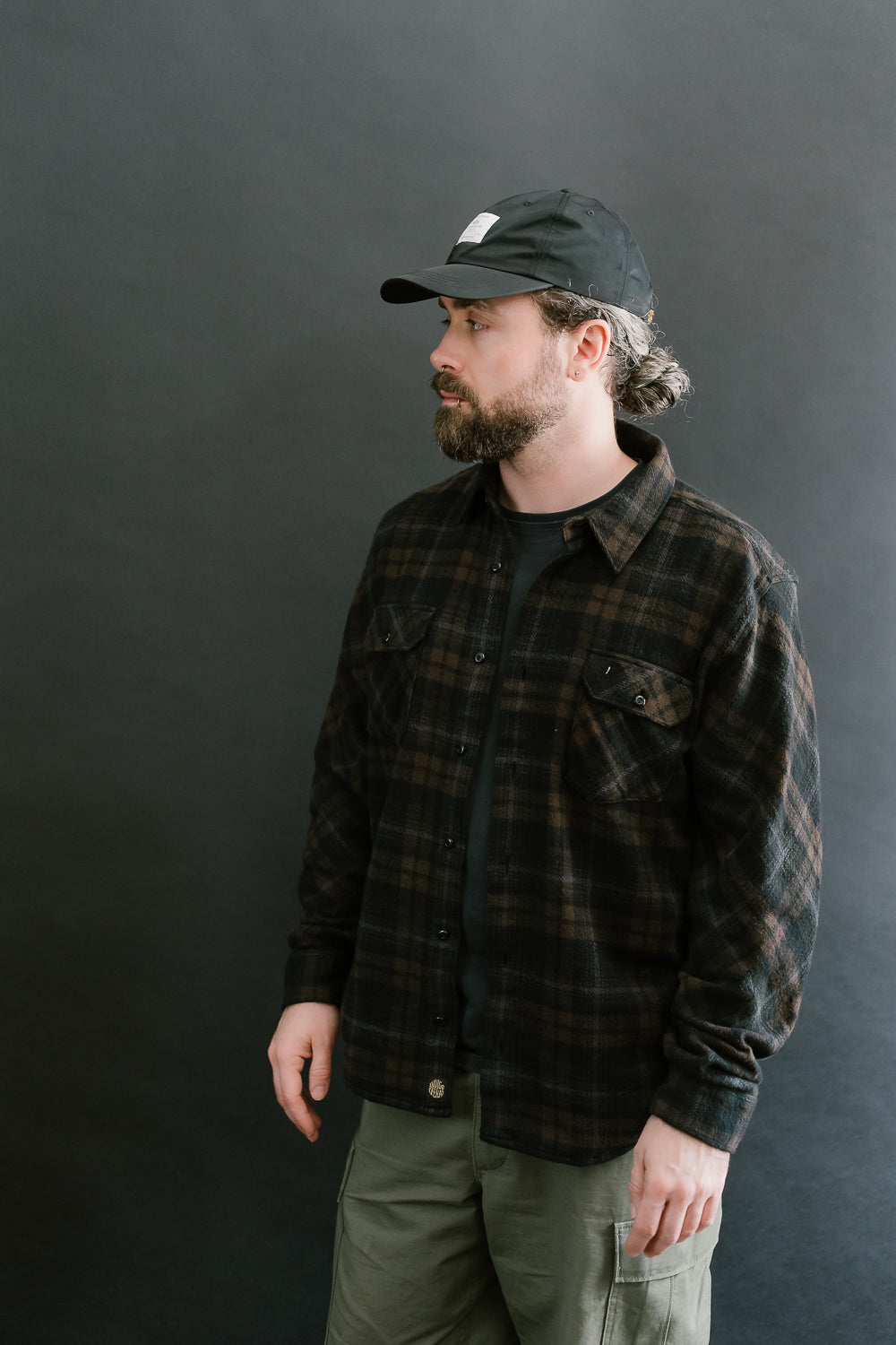 Bryson Check Flannel - Black, Brown