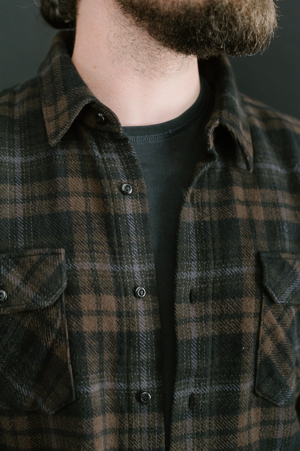 Bryson Check Flannel - Black, Brown