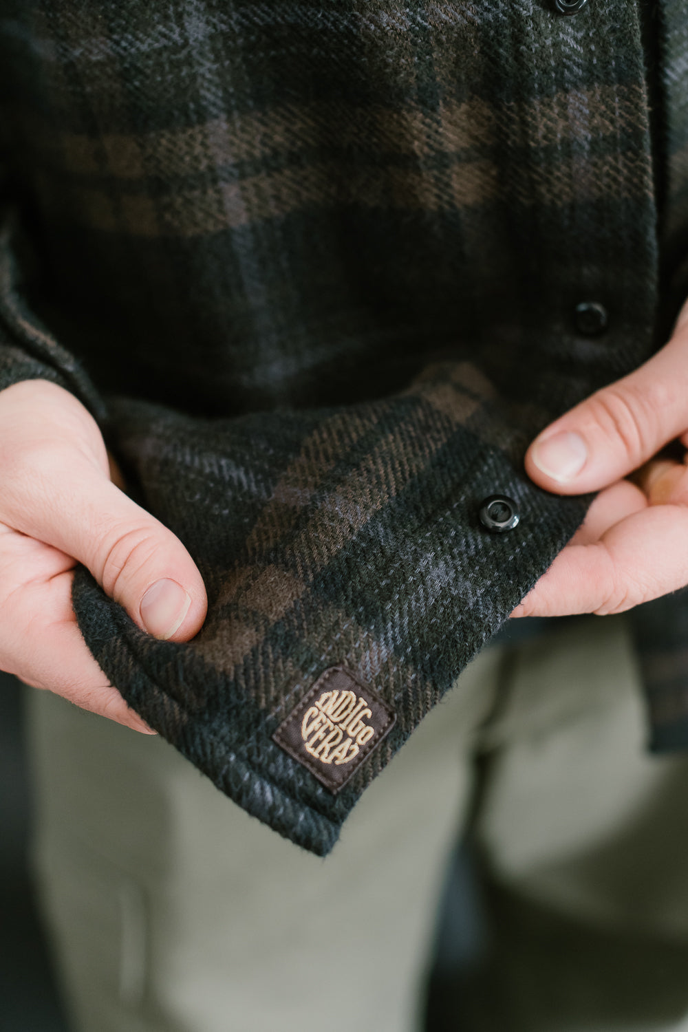 Bryson Check Flannel - Black, Brown