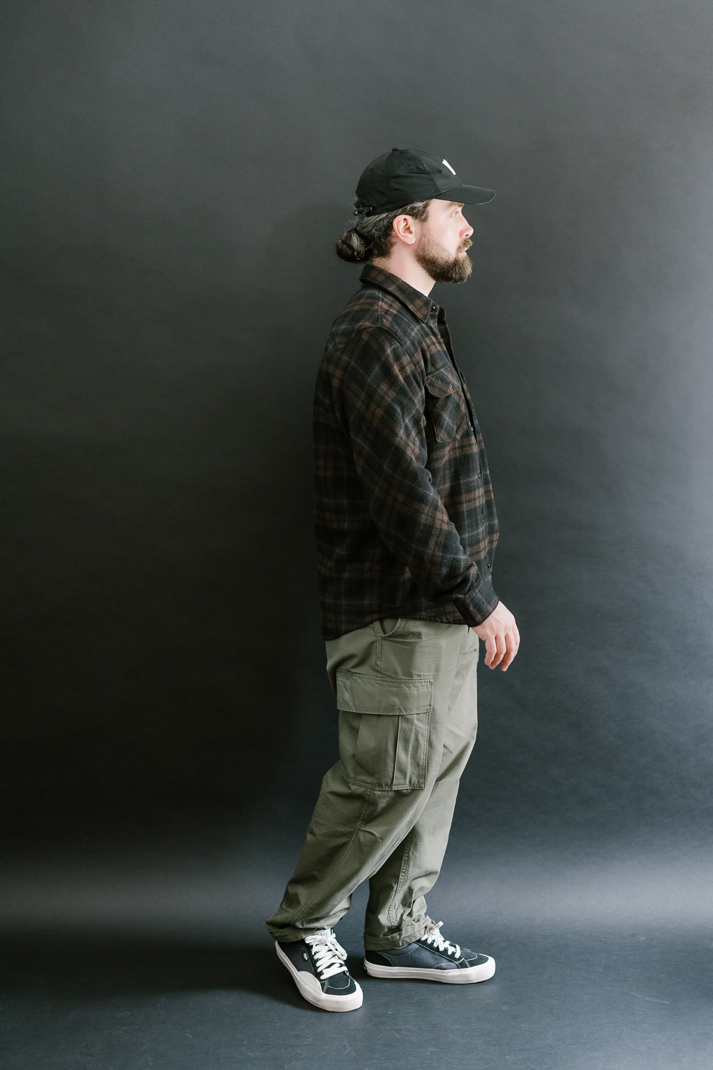 Bryson Check Flannel - Black, Brown