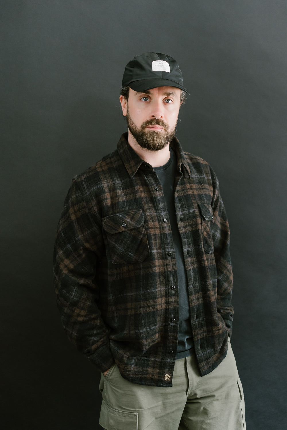 Bryson Check Flannel - Black, Brown