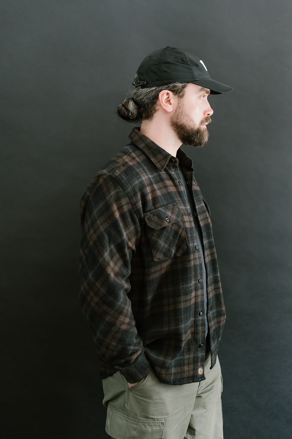 Bryson Check Flannel - Black, Brown