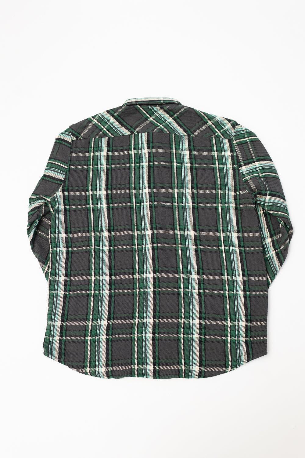 Bryson Check Flannel - Black, Green, White, Turquoise