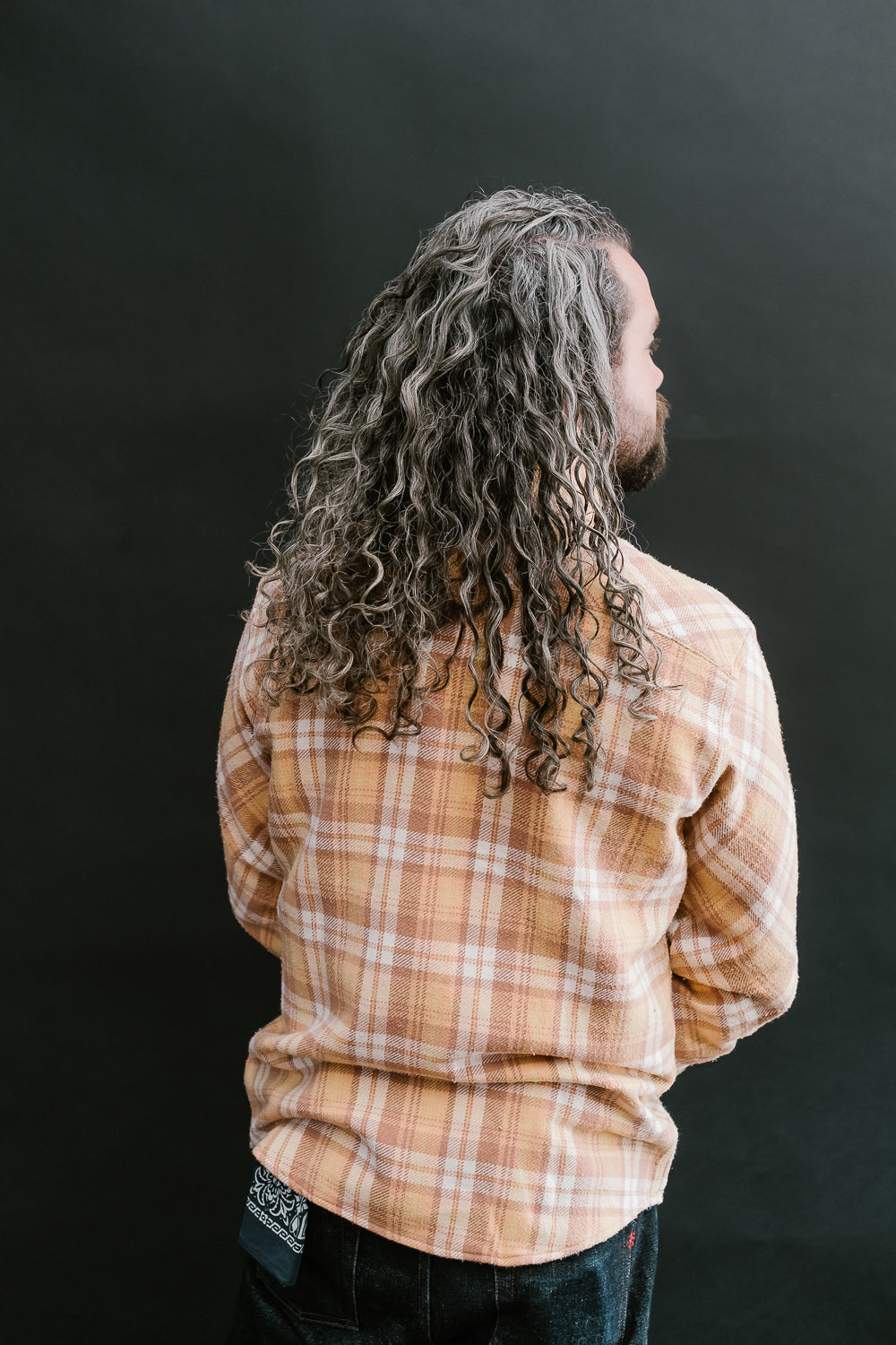 Bryson Check Flannel - Sunfaded Ochre