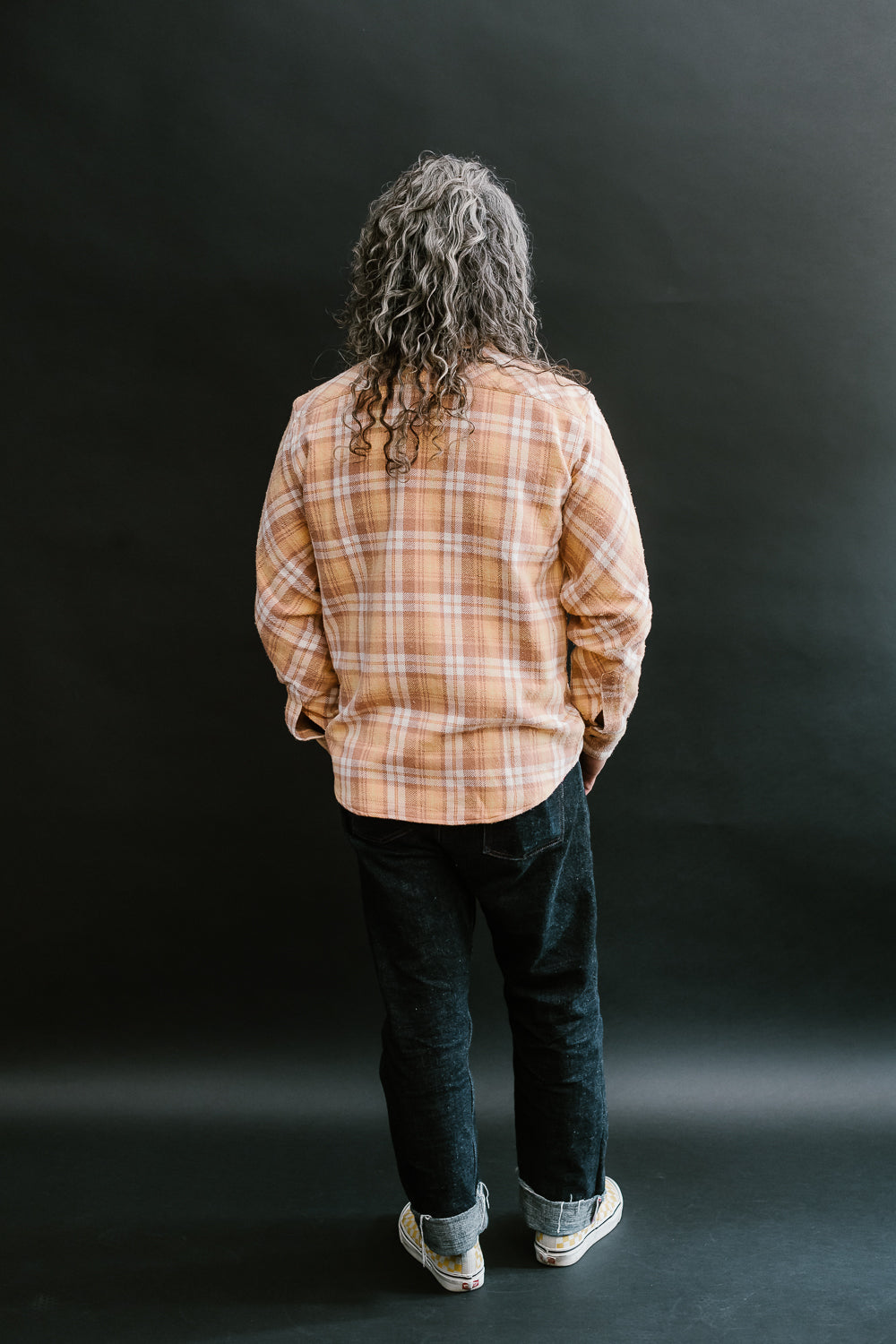 Bryson Check Flannel - Sunfaded Ochre