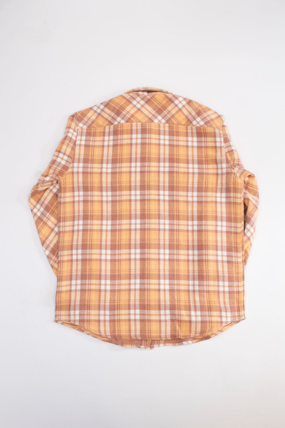 Bryson Check Flannel - Sunfaded Ochre