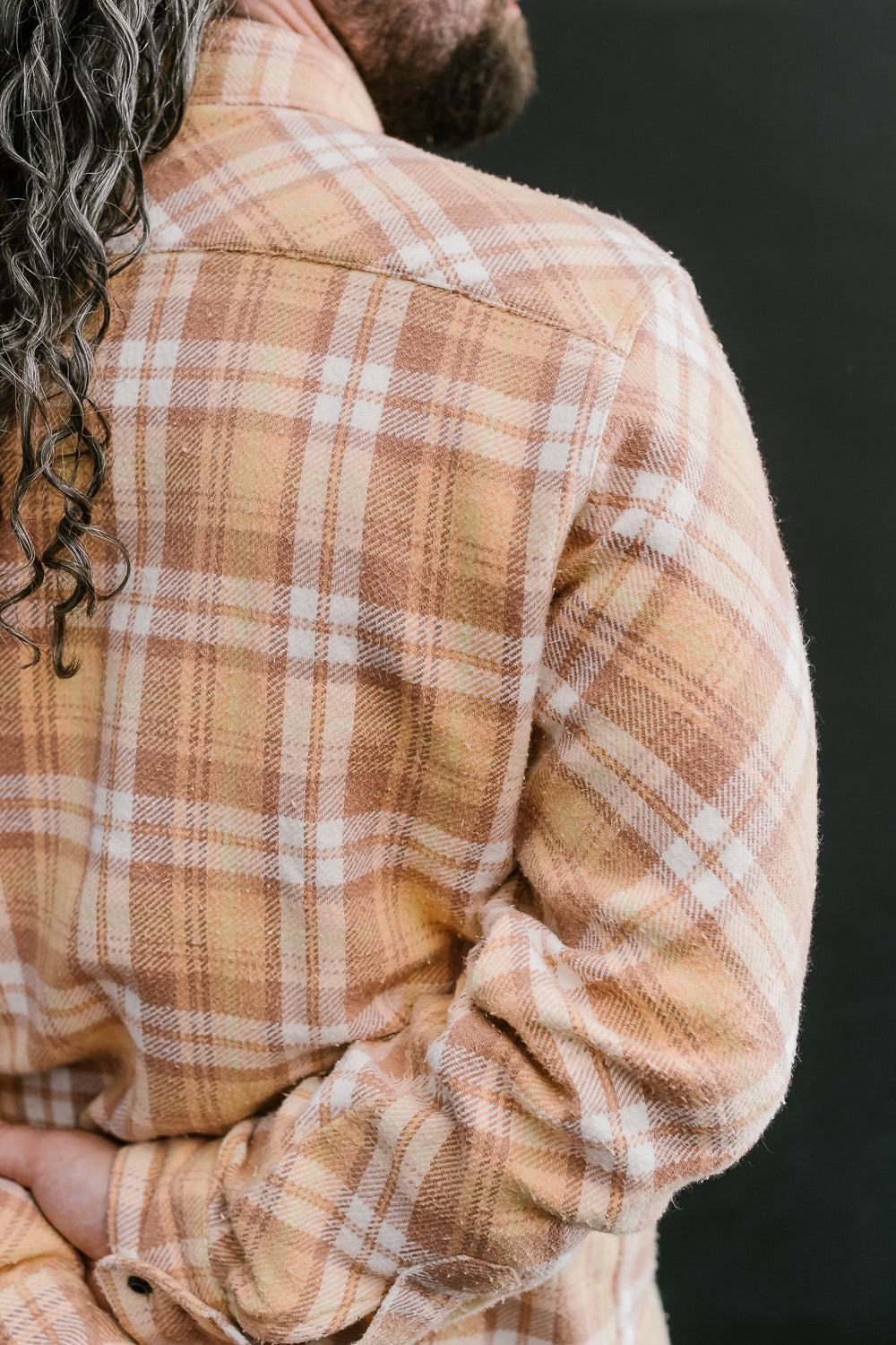 Bryson Check Flannel - Sunfaded Ochre