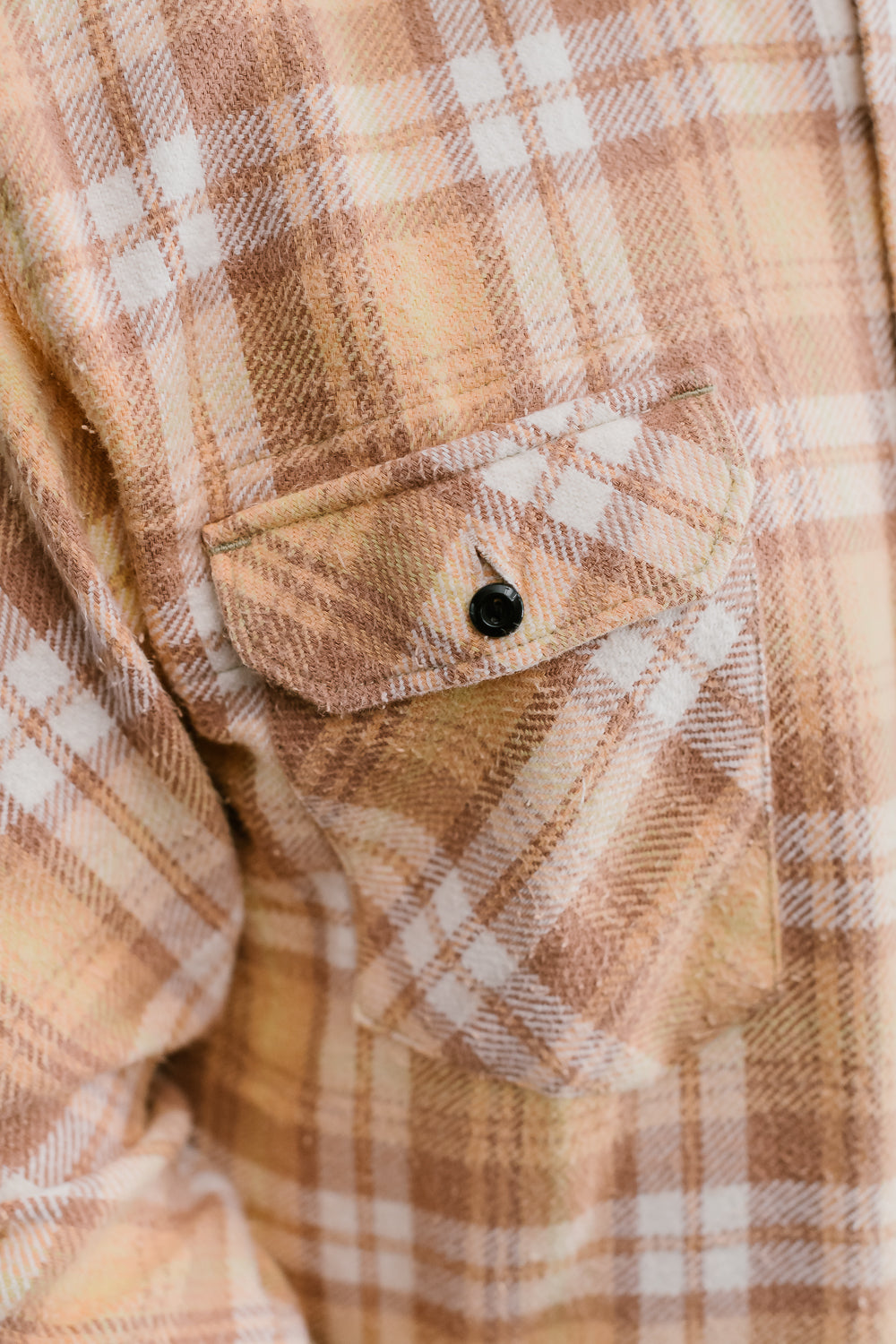 Bryson Check Flannel - Sunfaded Ochre