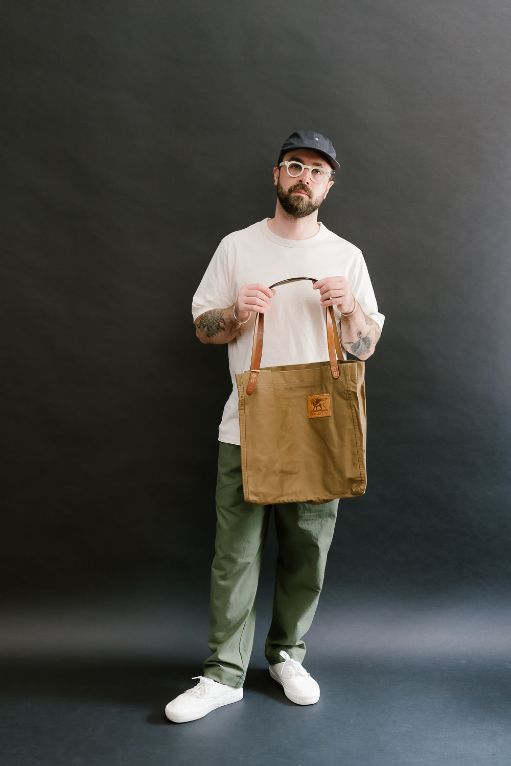 Carson Tote Bag - Beige