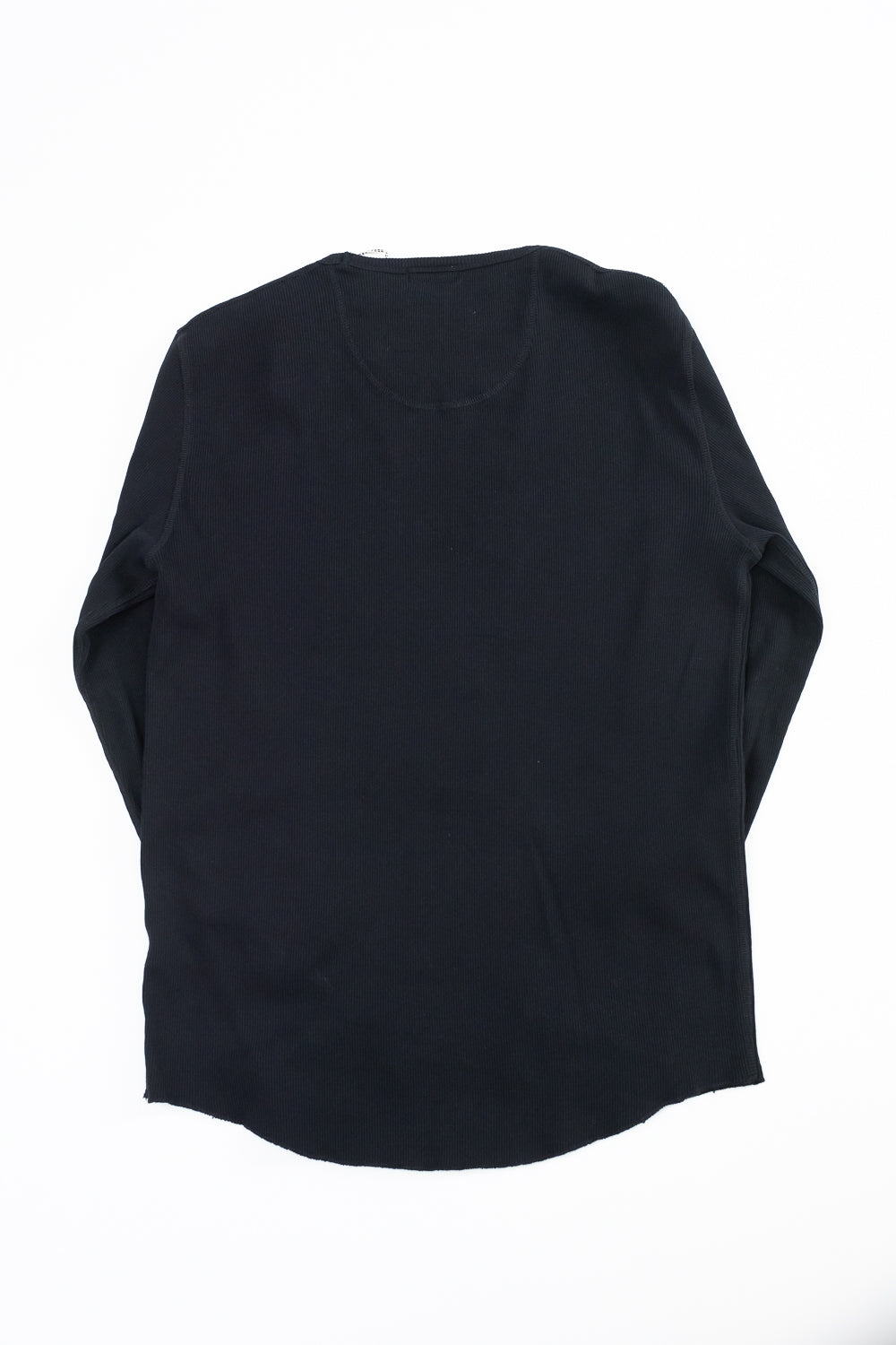 Clyde LS Rib Tee - Black