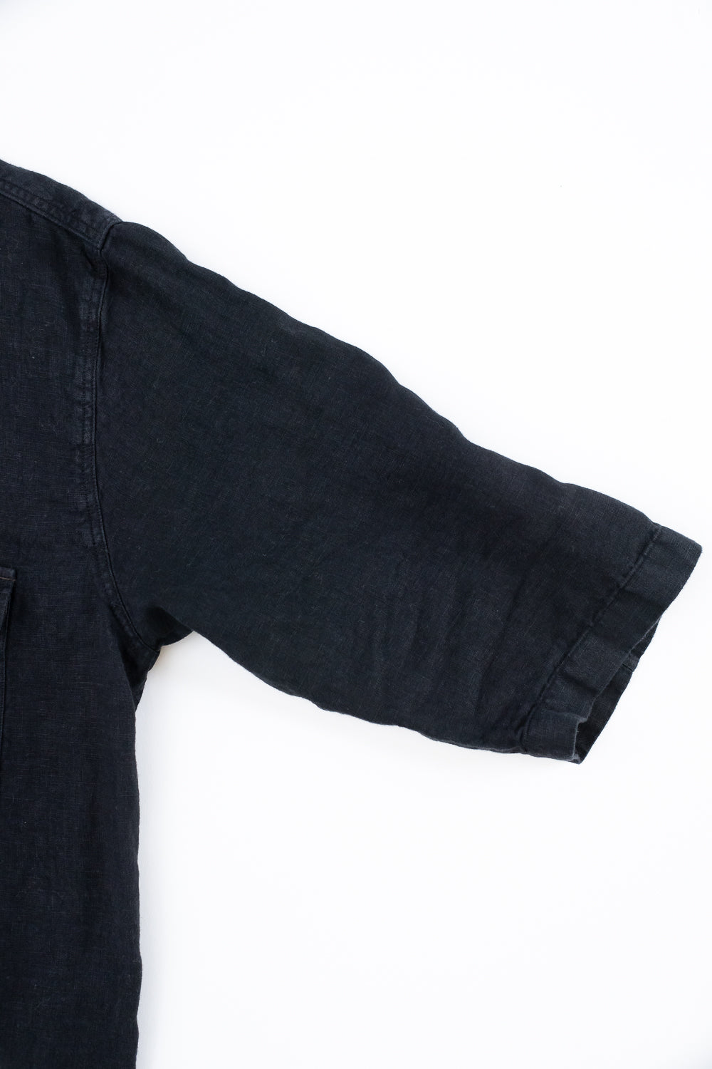 Delray Linen Shirt - Black