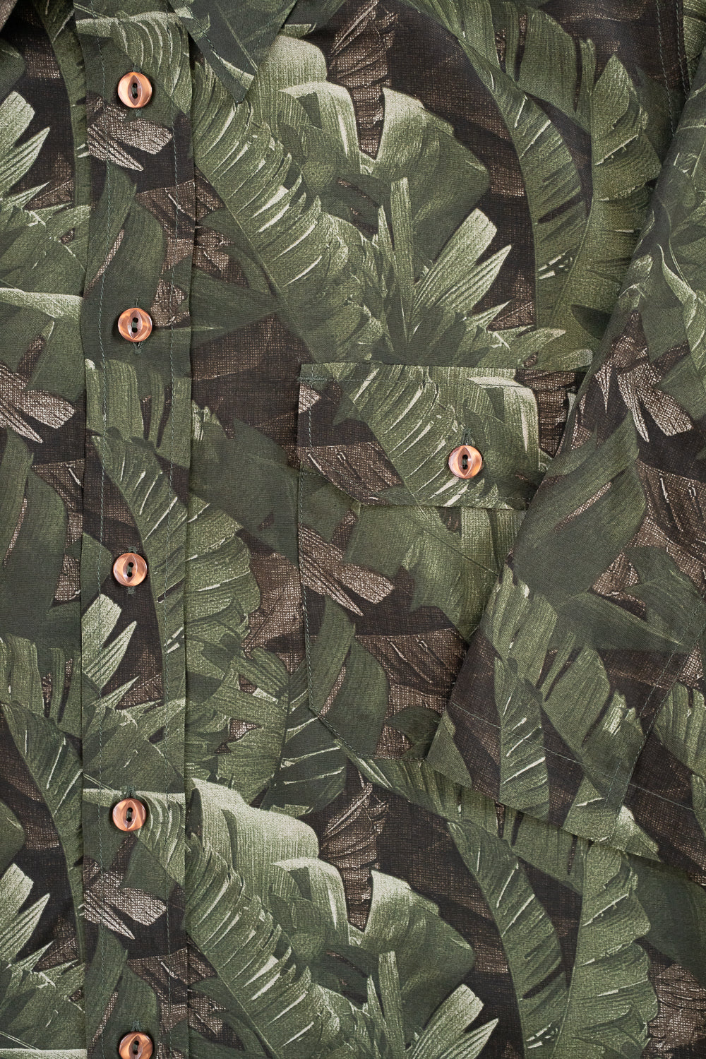 Delray Rayon Shirt - Hawaii Camo