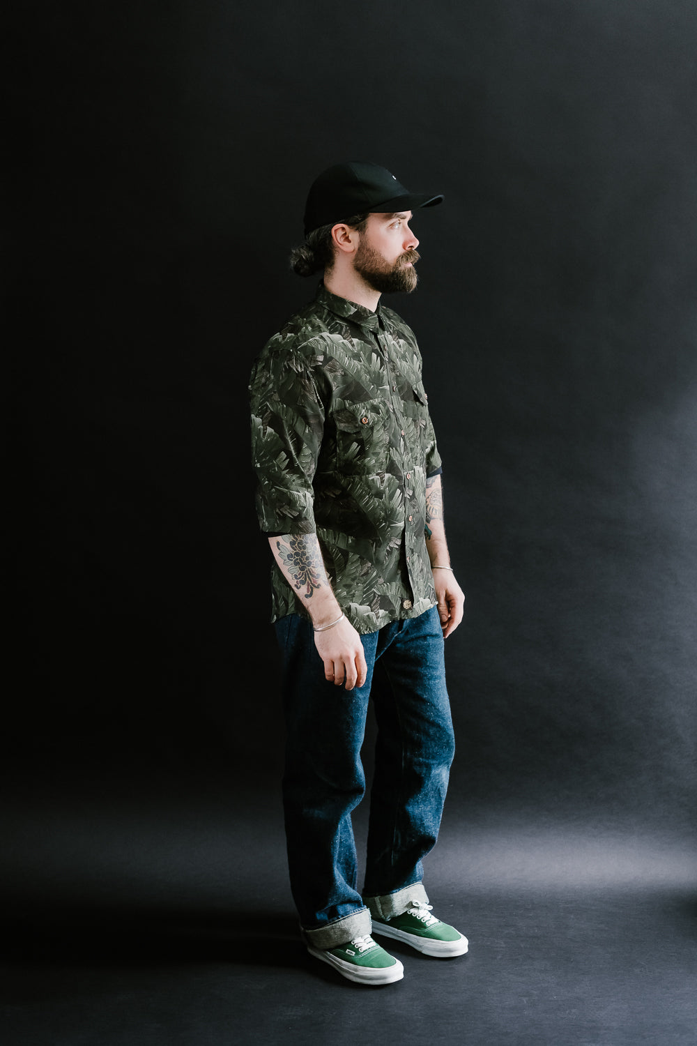 Delray Rayon Shirt - Hawaii Camo