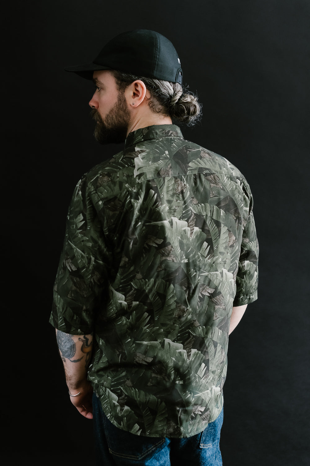 Delray Rayon Shirt - Hawaii Camo