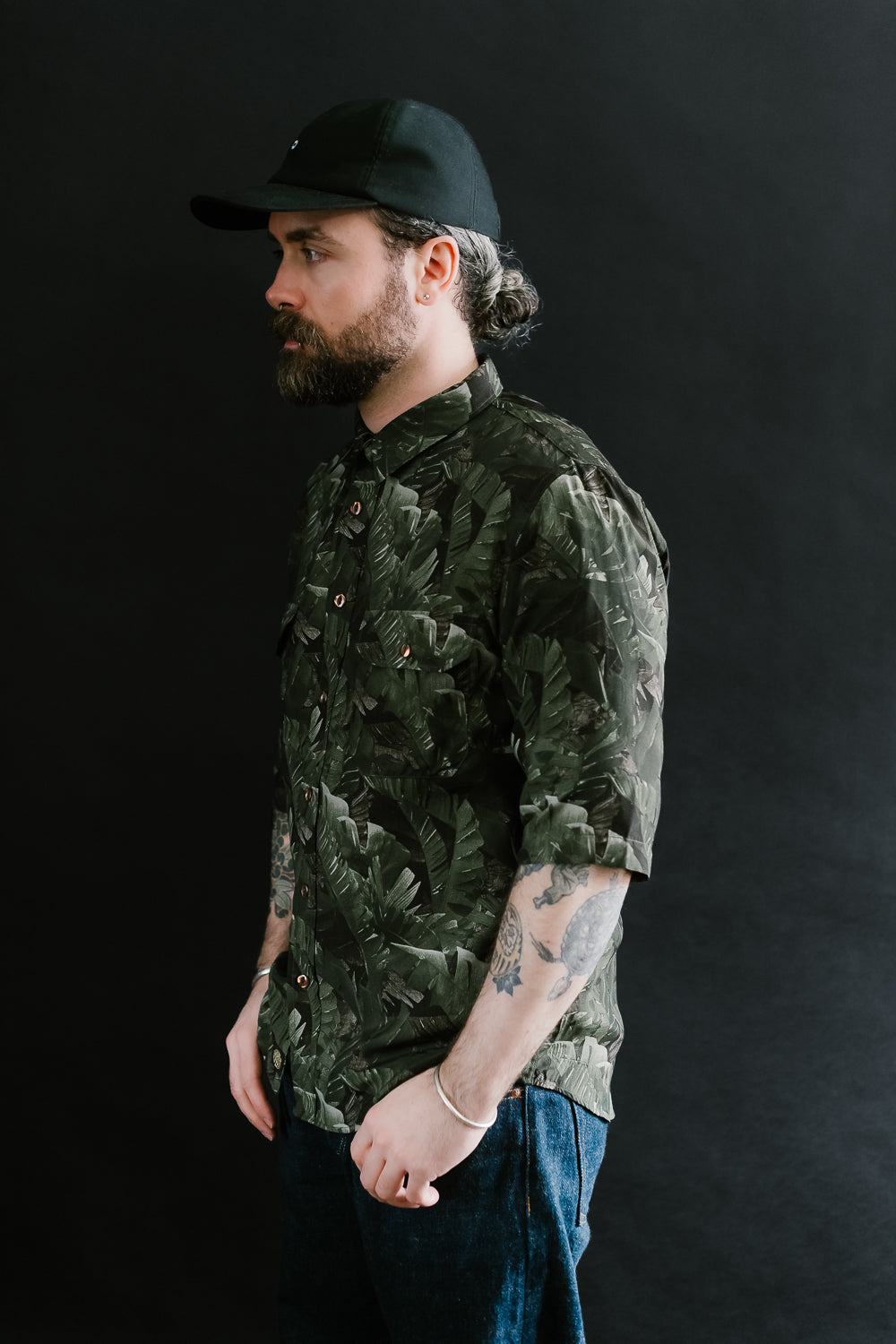 Delray Rayon Shirt - Hawaii Camo