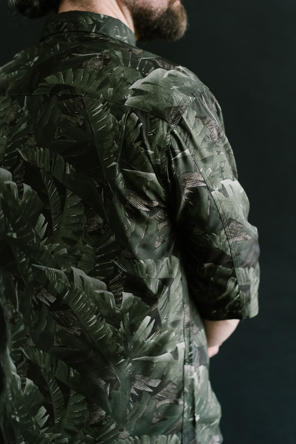 Delray Rayon Shirt - Hawaii Camo