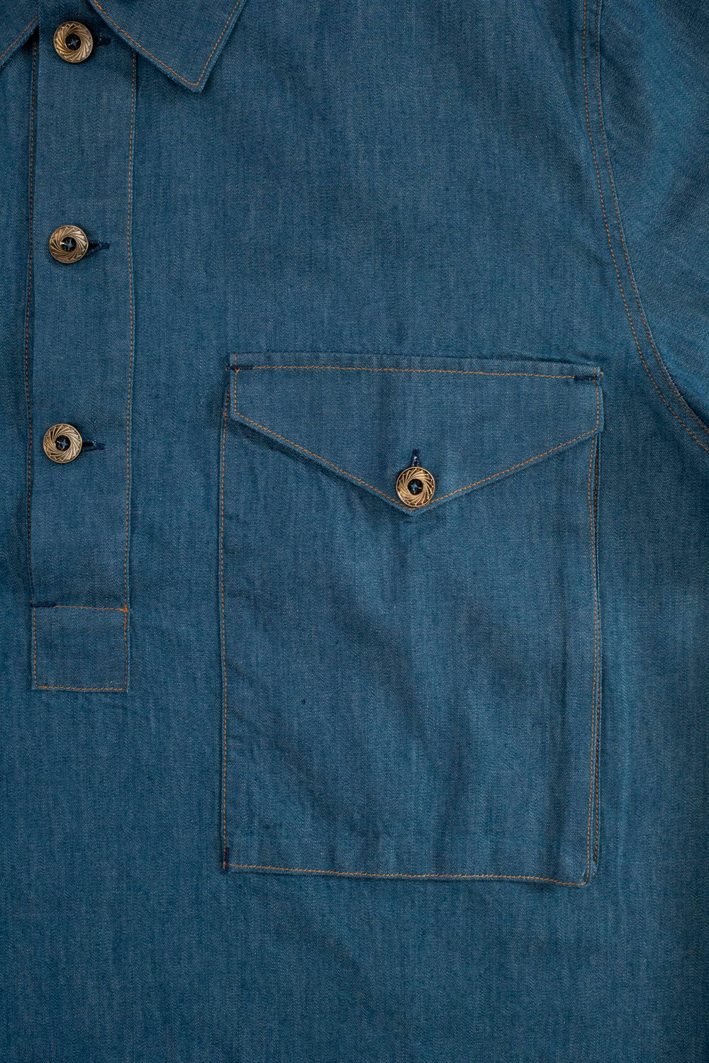 Teeter Shirt Cordova Denim - Petrol