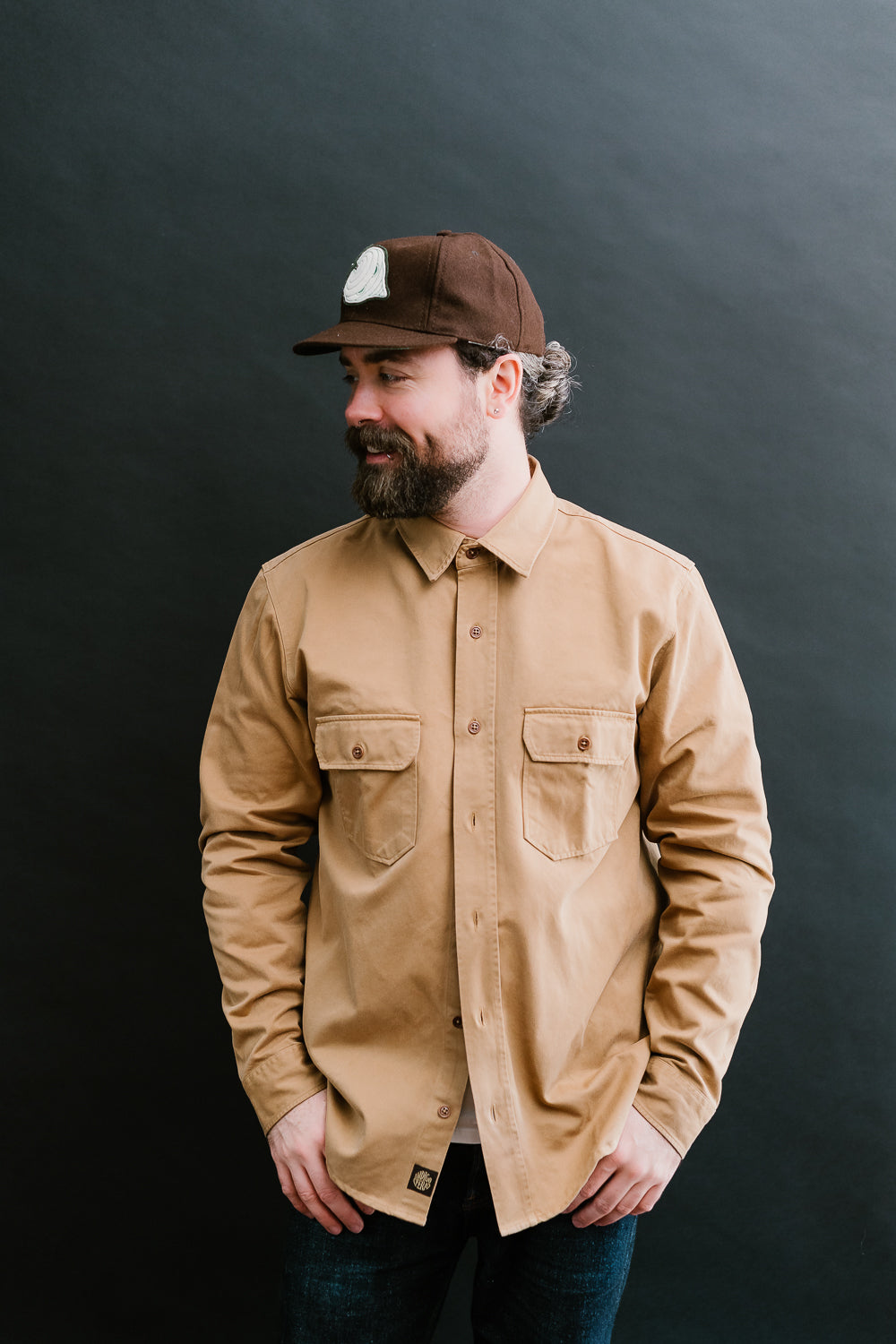 The Alamo Shirt -  Khaki Beige