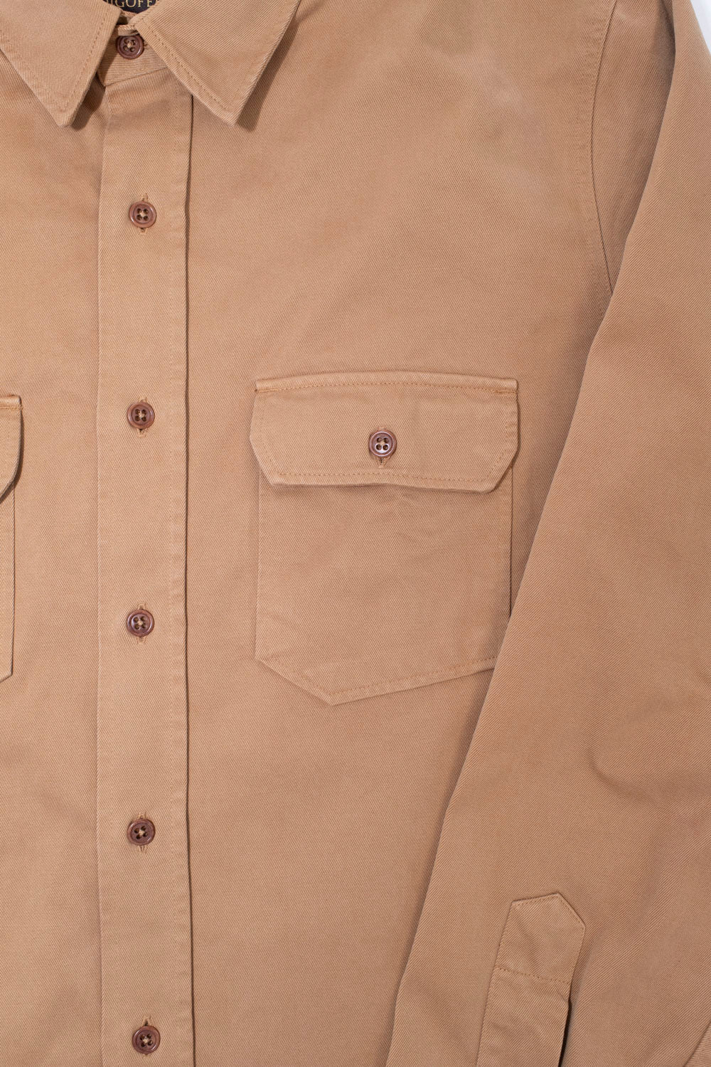 The Alamo Shirt -  Khaki Beige