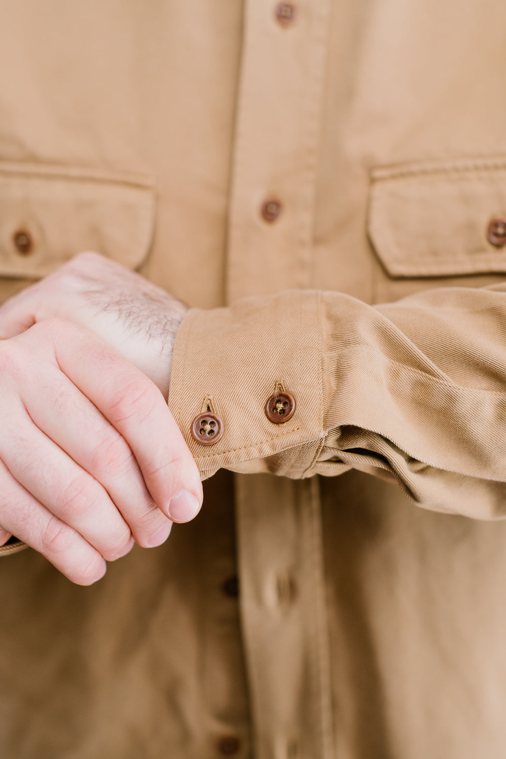 The Alamo Shirt -  Khaki Beige