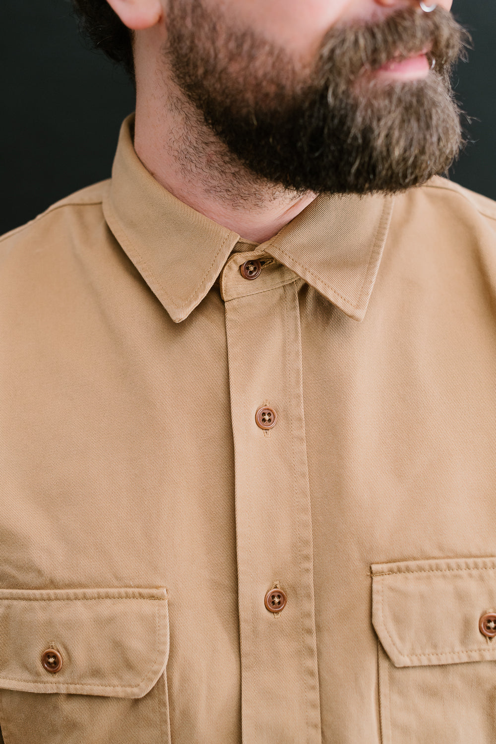 The Alamo Shirt -  Khaki Beige