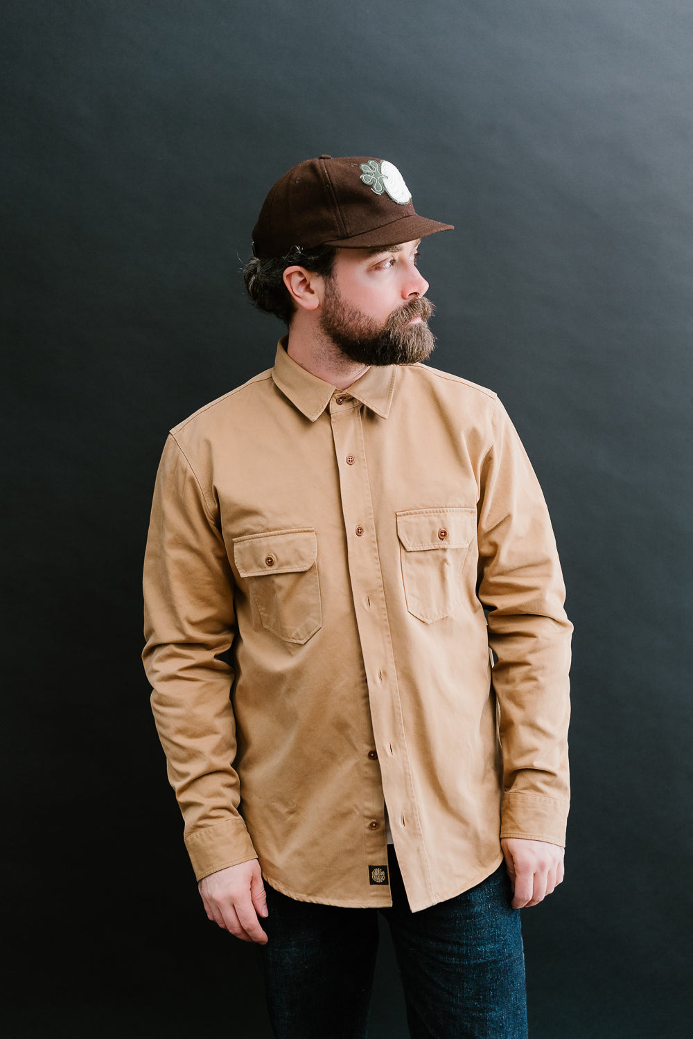 The Alamo Shirt -  Khaki Beige