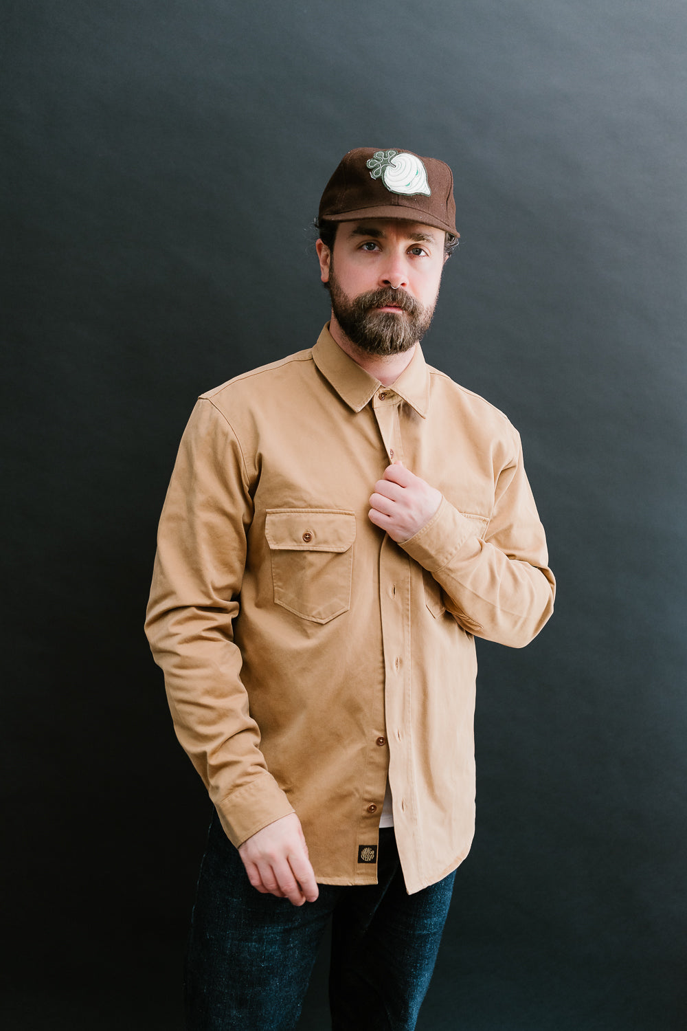 The Alamo Shirt -  Khaki Beige