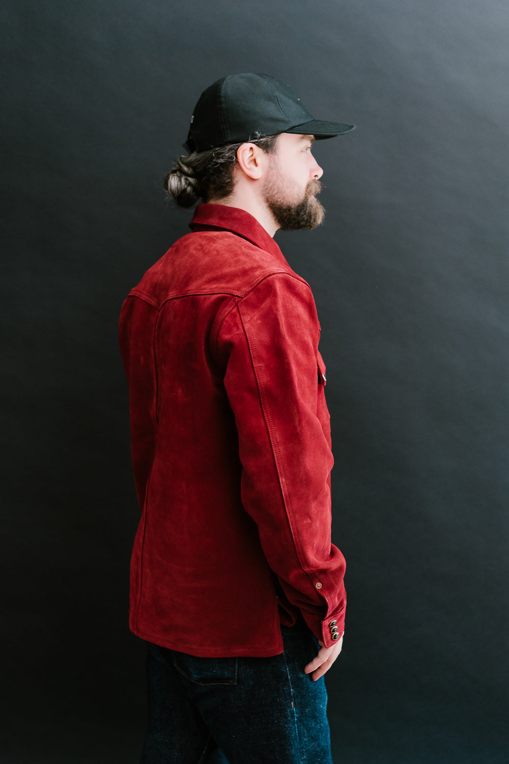 The Austin Shirt - Burgundy Nubuck