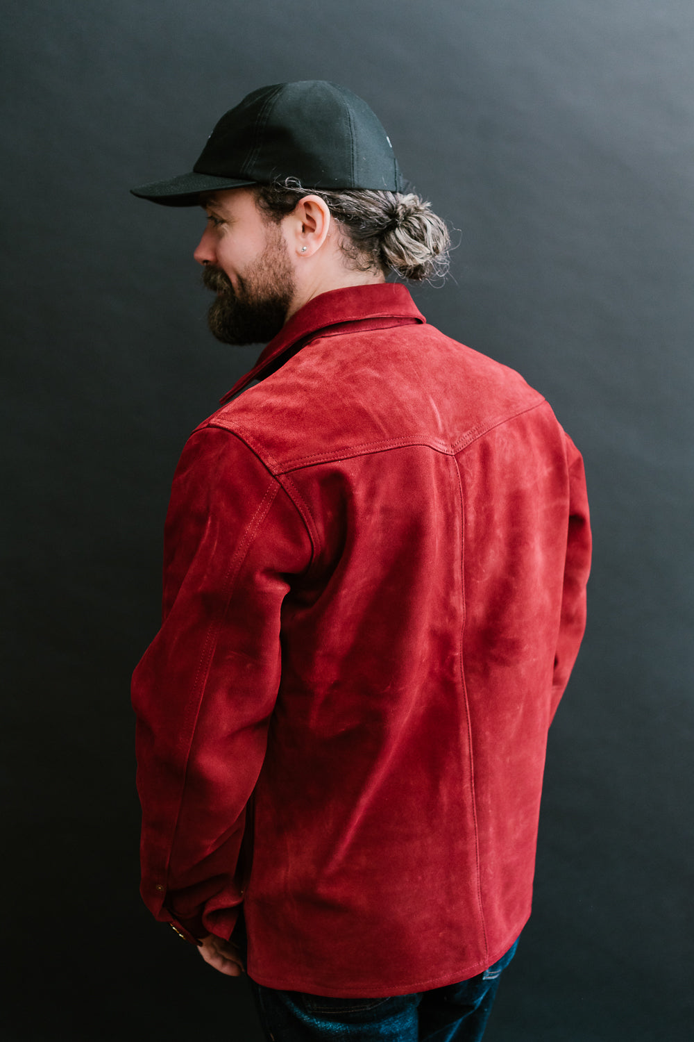 The Austin Shirt - Burgundy Nubuck