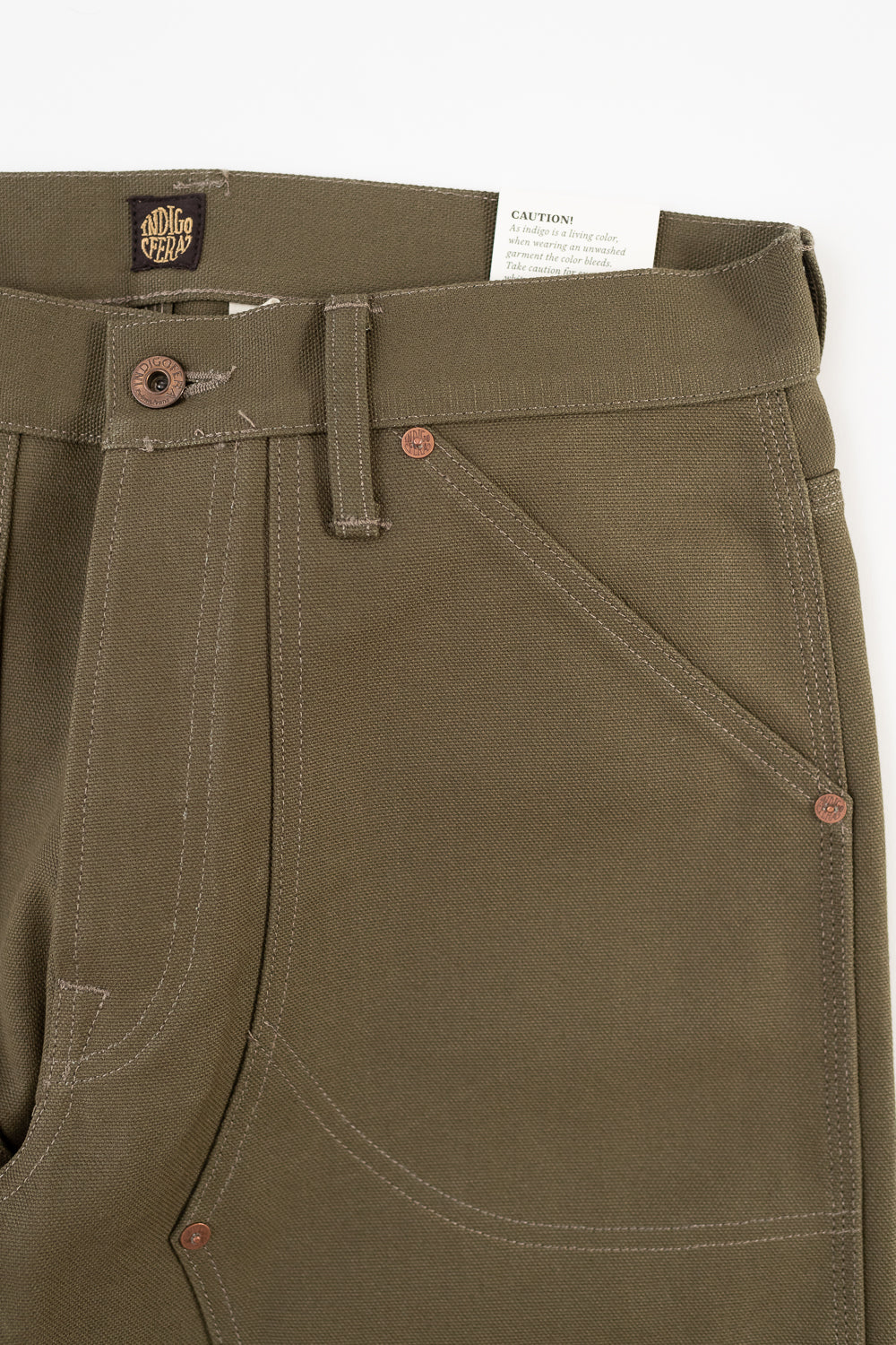 13oz - Wendell Double Knee Pant - Desert Moss