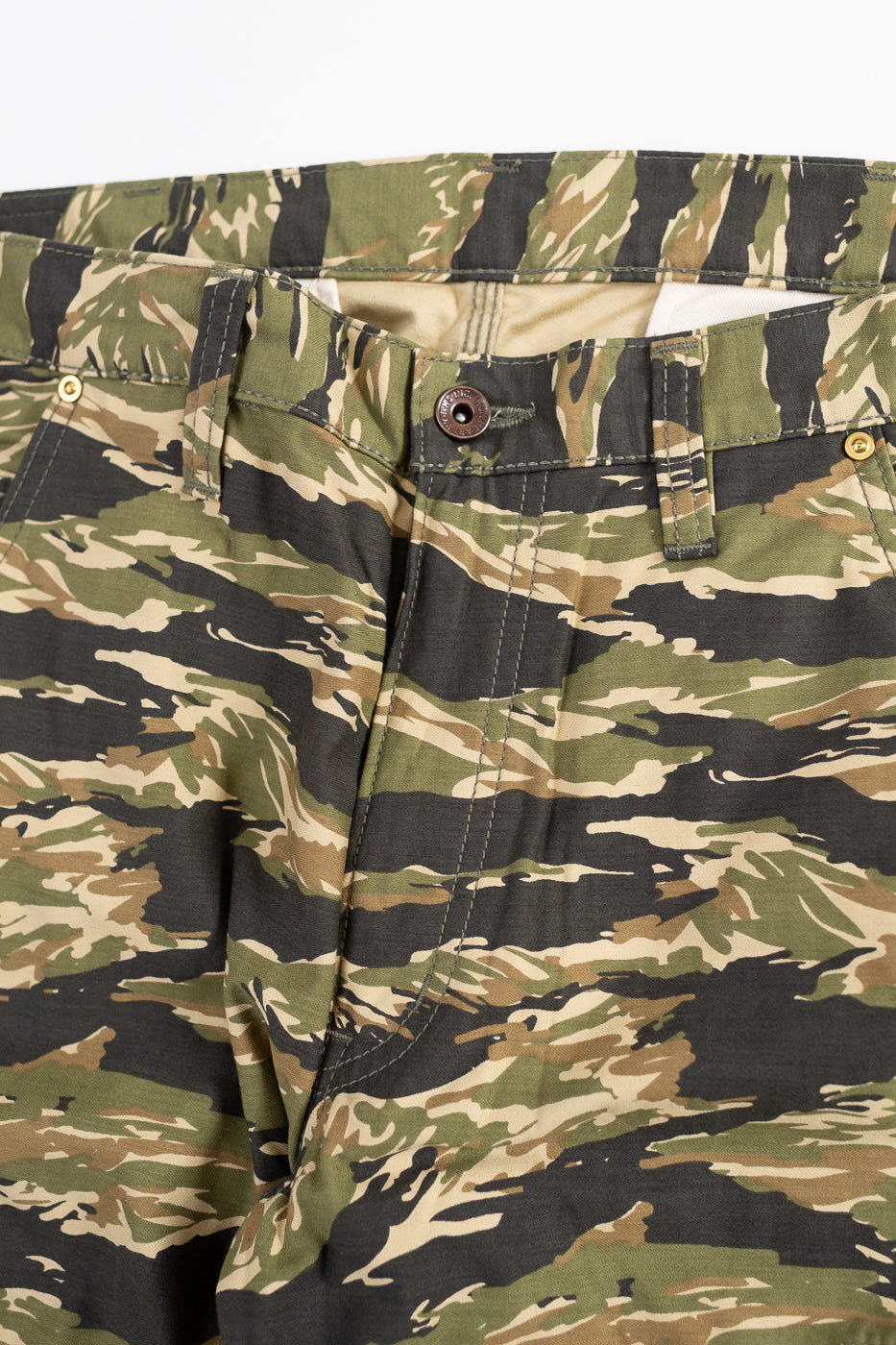 IH-737-TSC - 10oz Sateen Camouflage Cargo Pants - Tiger Stripe