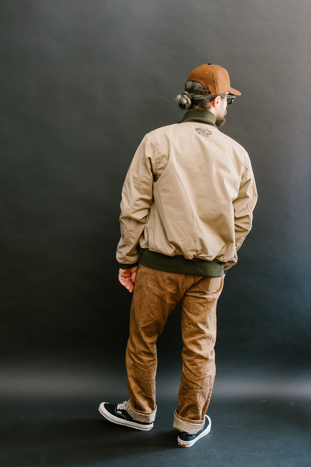 IHJ-130-OLV-NP - Reversible Tanker Jacket - Olive