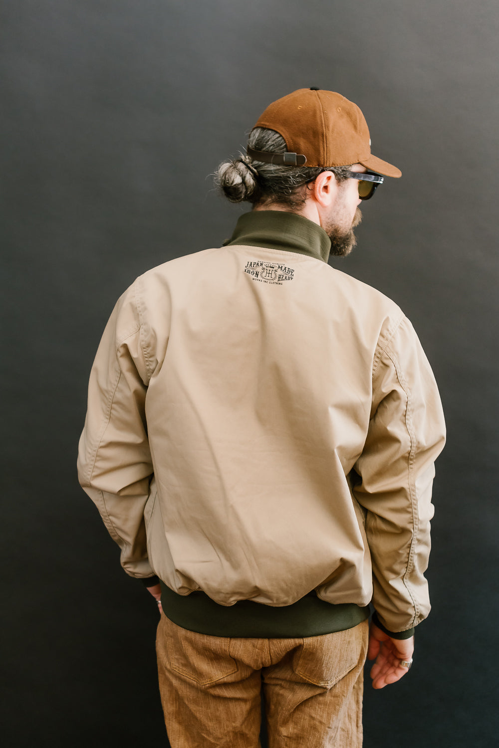 IHJ-130-OLV-NP - Reversible Tanker Jacket - Olive