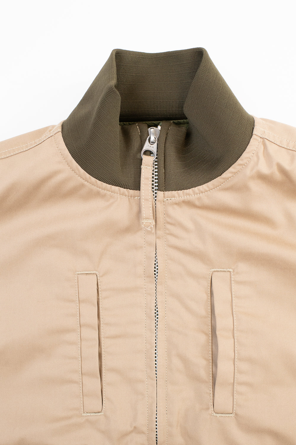 IHJ-130-OLV-NP - Reversible Tanker Jacket - Olive