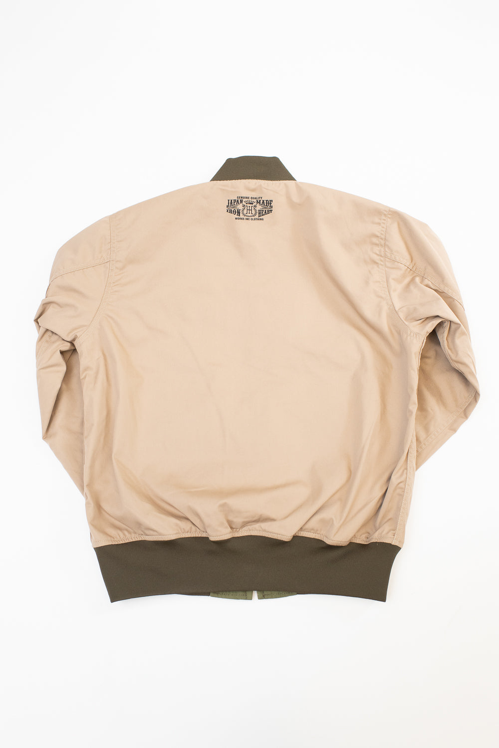 IHJ-130-OLV-NP - Reversible Tanker Jacket - Olive